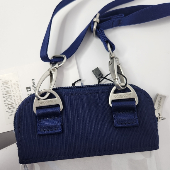 Baggallini Stadium Clear Bryant Crossbody Bag Navy - Picture 5 of 5